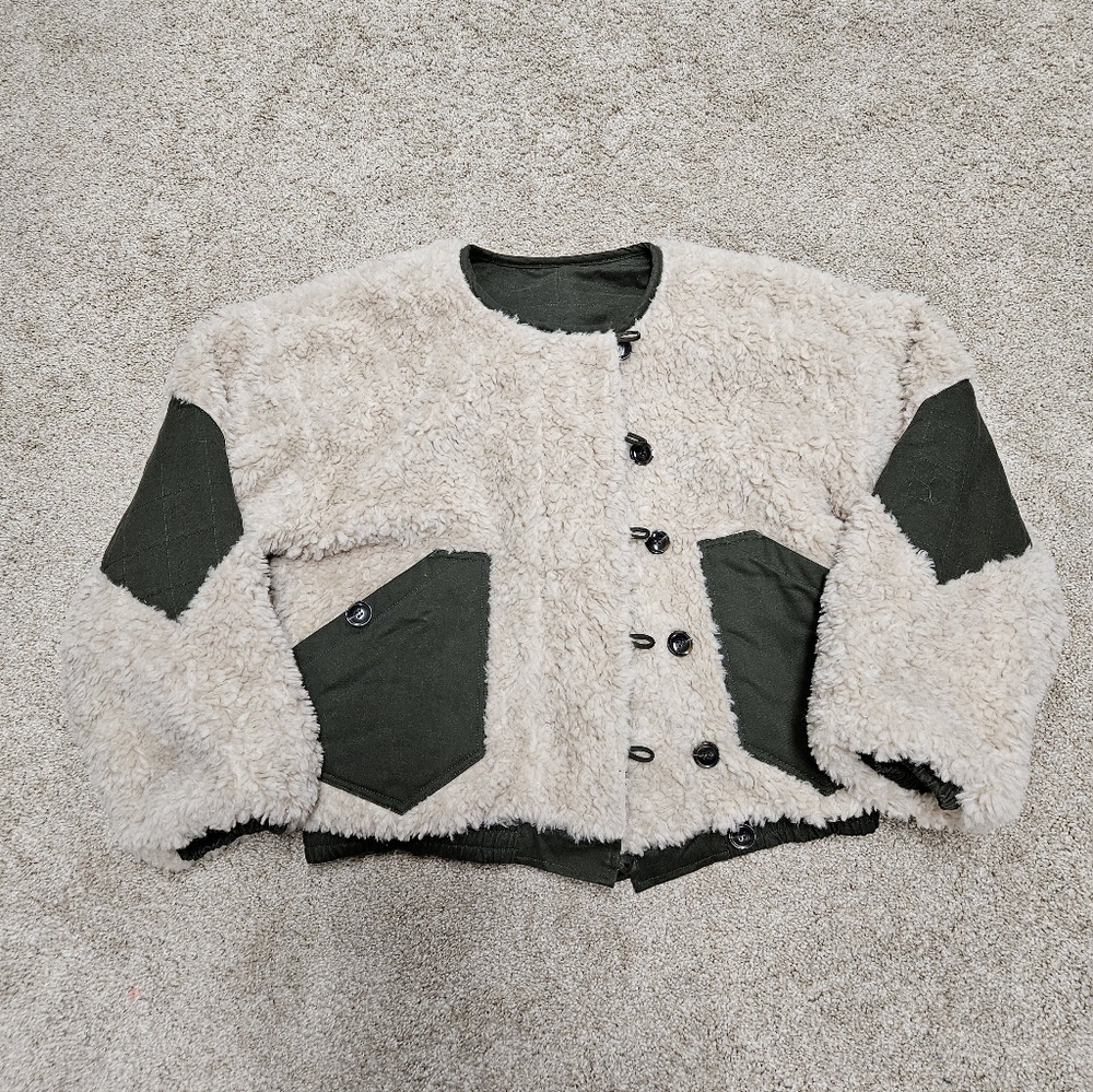 NWT Sideline Dream Shearling Jacket